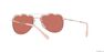 MIU MIU - Silver Irregular Miu Miu MU 56US MIU MIU - Silver Irregular Miu Miu MU 56US
