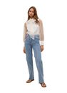 Mango - natural white Semi-transparent bow sleeve blouse, Women Mango - natural white Semi-transparent bow sleeve blouse, Women