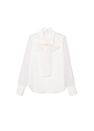 Mango - natural white Semi-transparent bow sleeve blouse, Women Mango - natural white Semi-transparent bow sleeve blouse, Women