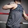 OUTSHOCK - Extra Large Lightweight Breathable Boxing Tank Top 500, Black OUTSHOCK - Extra Large Lightweight Breathable Boxing Tank Top 500, Black