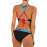 OLAIAN - Large NAO MAHE GR fold-down high waisted swimsuit bottom briefs, Turquoise OLAIAN - Large NAO MAHE GR fold-down high waisted swimsuit bottom briefs, Turquoise