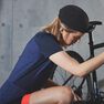 TRIBAN - Large 500 Women's Bibless Cycling Shorts, Black TRIBAN - Large 500 Women's Bibless Cycling Shorts, Black