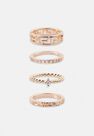 Missguided - Gold Look Geo Ring Multipack Missguided - Gold Look Geo Ring Multipack