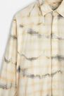 Urban Outfitters - Assorted Urban Renewal Remade From Vintage Tie-Dye Check Shirt Urban Outfitters - Assorted Urban Renewal Remade From Vintage Tie-Dye Check Shirt