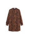Mango - Brown Flowy Printed Dress Mango - Brown Flowy Printed Dress