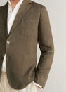 Mango - medium brown 100% linen slim fit blazer Mango - medium brown 100% linen slim fit blazer