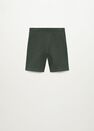 Mango - beige - khaki Organic cotton jogging Bermuda shorts Mango - beige - khaki Organic cotton jogging Bermuda shorts