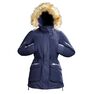 QUECHUA - M Women's Hiking Warm Waterproof Parka Sh500 U-Warm - Asphalt Blue QUECHUA - M Women's Hiking Warm Waterproof Parka Sh500 U-Warm - Asphalt Blue
