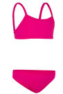 OLAIAN - Girls' Two-Piece Crop Top Swimsuit - Bali Pink, 15-16Y OLAIAN - Girls' Two-Piece Crop Top Swimsuit - Bali Pink, 15-16Y