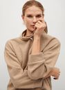 Mango - Medium Grey Flecked Oversize Sweatshirt Mango - Medium Grey Flecked Oversize Sweatshirt