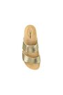 Graceland - Gold Strapped Mules, Women Graceland - Gold Strapped Mules, Women
