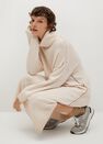 Mango - light beige Knitted turtleneck dress Mango - light beige Knitted turtleneck dress