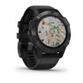 GARMIN - Garmin Fenix 6 Pro 47mm Black with Black Band Smart Watch GARMIN - Garmin Fenix 6 Pro 47mm Black with Black Band Smart Watch