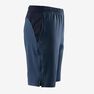 DOMYOS - 8-9Y S500 Boys' Gym Breathable Synthetic Shorts - Whale Grey DOMYOS - 8-9Y S500 Boys' Gym Breathable Synthetic Shorts - Whale Grey