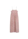 Mango - natural white Maxi dress with back slit, Women Mango - natural white Maxi dress with back slit, Women