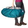 FORCLAZ - 70L Rain And Plane Bag Cover Travel - 70 To 90 L Backpacks - Dark Petrol Blue FORCLAZ - 70L Rain And Plane Bag Cover Travel - 70 To 90 L Backpacks - Dark Petrol Blue