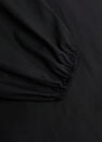 Mango - black Popelin puffed sleeves dress Mango - black Popelin puffed sleeves dress