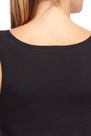 NYAMBA - 100 Women's gentle gym pilates tank top - black, S NYAMBA - 100 Women's gentle gym pilates tank top - black, S