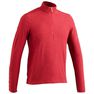 QUECHUA - Large Men's Mountain Walking Fleece MH500, Bordeaux QUECHUA - Large Men's Mountain Walking Fleece MH500, Bordeaux