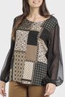 Punt Roma - Patchwork print shirt Punt Roma - Patchwork print shirt
