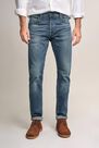 Salsa Jeans - Blue Lima tapered jeans with wear Salsa Jeans - Blue Lima tapered jeans with wear