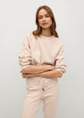 Mango - lt pastel brown Drawstring jogger trousers Mango - lt pastel brown Drawstring jogger trousers