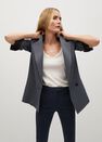 Mango - navy Crop skinny trousers Mango - navy Crop skinny trousers