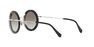 MIU MIU - Black Round Miu Miu MU 59US MIU MIU - Black Round Miu Miu MU 59US