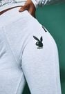 Missguided - Grey Playboy X Missguided Marl Varsity Leggings Missguided - Grey Playboy X Missguided Marl Varsity Leggings