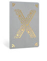 PORTICO DESIGN LTD - Portico Design X Monogram Gray A6 Notebook PORTICO DESIGN LTD - Portico Design X Monogram Gray A6 Notebook