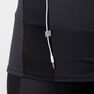 KALENJI - S Run Dry+ Zip Women's Long-Sleeved T-Shirt - Black KALENJI - S Run Dry+ Zip Women's Long-Sleeved T-Shirt - Black