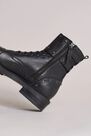 Salsa Jeans - Black Leather biker boots with studs Salsa Jeans - Black Leather biker boots with studs