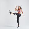 DOMYOS - W26 L30 500 Women's Fitness Cardio Training Leggings, Black DOMYOS - W26 L30 500 Women's Fitness Cardio Training Leggings, Black