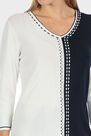 Punt Roma - Two tone sweater Punt Roma - Two tone sweater