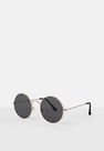 Missguided - Gold Gold Metal Frame Round Sunglasses Missguided - Gold Gold Metal Frame Round Sunglasses