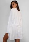 Missguided - White Waffle Dressing Gown Missguided - White Waffle Dressing Gown