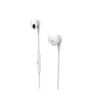 MUVIT - Muvit M1C 3.5mm Rubber Finish White In-Ear Earphones with Mic MUVIT - Muvit M1C 3.5mm Rubber Finish White In-Ear Earphones with Mic