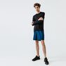 KALENJI - Extra Large Run Dry+ Men's Running Long Shorts With Integrated Undershorts, Black KALENJI - Extra Large Run Dry+ Men's Running Long Shorts With Integrated Undershorts, Black