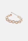 Missguided - Gold Look Diamante Chain Bracelet Missguided - Gold Look Diamante Chain Bracelet