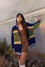 Urban Outfitters - Green iets frans... Knitted Zip-Up Logo Hoodie, Women Urban Outfitters - Green iets frans... Knitted Zip-Up Logo Hoodie, Women