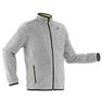 QUECHUA - 8-9Y Forclaz 500 Fleece Child, Light Grey QUECHUA - 8-9Y Forclaz 500 Fleece Child, Light Grey