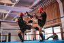 OUTSHOCK - 8 Oz 300 Beginner Adult Boxing Training Gloves, Beige OUTSHOCK - 8 Oz 300 Beginner Adult Boxing Training Gloves, Beige