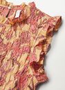 Mango - Yellow Ruched Cotton Top, Women Mango - Yellow Ruched Cotton Top, Women
