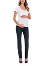Salsa Jeans - Blue Slim leg Maternity Hope jeans with double waistband Salsa Jeans - Blue Slim leg Maternity Hope jeans with double waistband