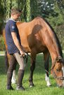 FOUGANZA - 180 full seat horse riding jodhpurs - brown, 3XL FOUGANZA - 180 full seat horse riding jodhpurs - brown, 3XL