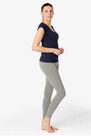 NYAMBA - Women's slim-fit pilates gentle gym sport bottoms fit+500 - grey NYAMBA - Women's slim-fit pilates gentle gym sport bottoms fit+500 - grey