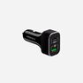 MOMAX - Momax Dual-Port USB with Type-C PD+QC3.0 Fast Car Charger 63W Black MOMAX - Momax Dual-Port USB with Type-C PD+QC3.0 Fast Car Charger 63W Black