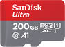 SANDISK - Sandisk Ultra 200GB MicroSDXC Class 10 UHS-I Memory Card SANDISK - Sandisk Ultra 200GB MicroSDXC Class 10 UHS-I Memory Card