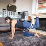 DOMYOS - Unique Size Strength Training Resistance Band Glute Band - Hard, Carbon Grey DOMYOS - Unique Size Strength Training Resistance Band Glute Band - Hard, Carbon Grey