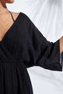 Calzedonia - BLACK Criss-Cross Neck Dress Calzedonia - BLACK Criss-Cross Neck Dress